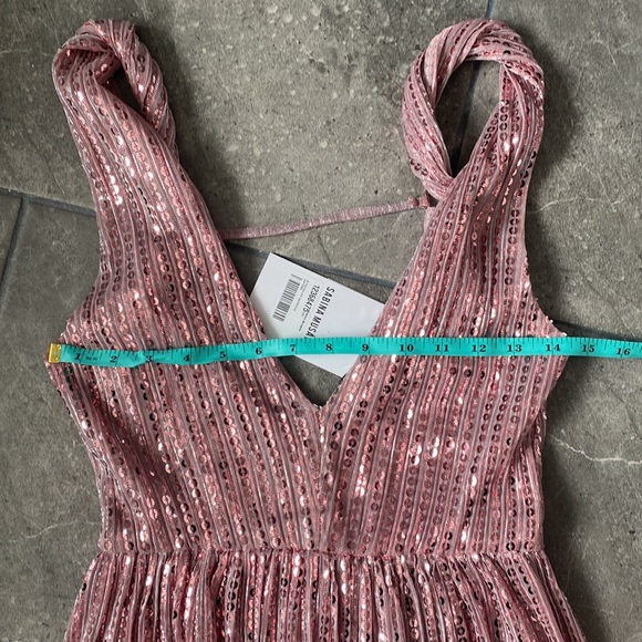 NWT Sabina Musayev Dominique Dress in Rose
Sequin Revolve - Picture 8 of 9